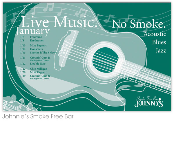 Johnnies Smoke Free Bar Event Caledar
