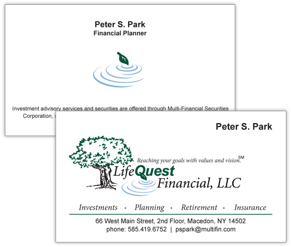 LifeQuest Financial, LLC Business Card