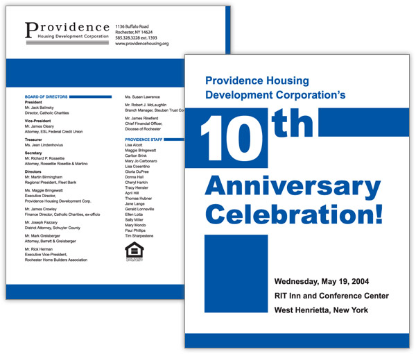 10th Anniversary Celebration for Providence Housing