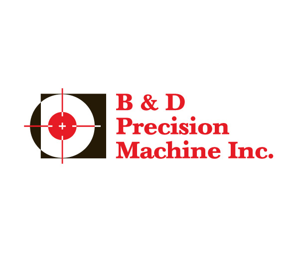 B & D Precision Machine Logo