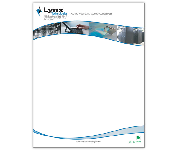Lynx Technologies, Go Green Stationery