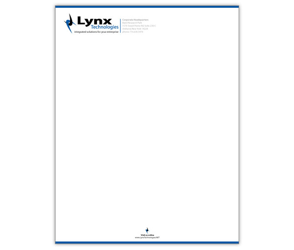 Lynx Technologies Stationery